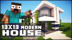Minecraft Modern Haus 13x13